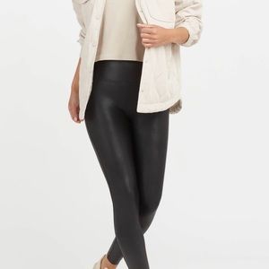 Spanx Leather Leggings